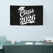 Klas van 2026 Trots Afgestudeerde Afstuderen Spandoek (Beurs)
