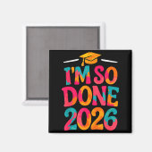 Klas van 2026 universiteit middelbare school afstu magneet (Voorkant / Achterkant)