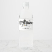 Klas van 2026 waterfleslabels waterfles etiket (Voorkant)
