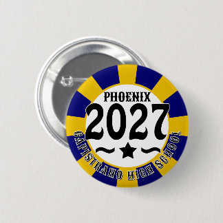 Klas van 2027 afstudeerceremonie ronde button 5,7 cm