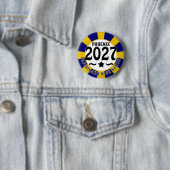 Klas van 2027 afstudeerceremonie ronde button 5,7 cm (In situ)