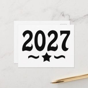 Klas van 2027 Afstuderen Briefkaart