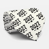 Klas van 2027 Afstuderen Stropdas (Opgerold)