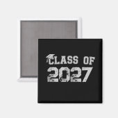 Klas van 2027 Afstuderen van senior 2026 Afgestude Magneet (Voorkant / Achterkant)