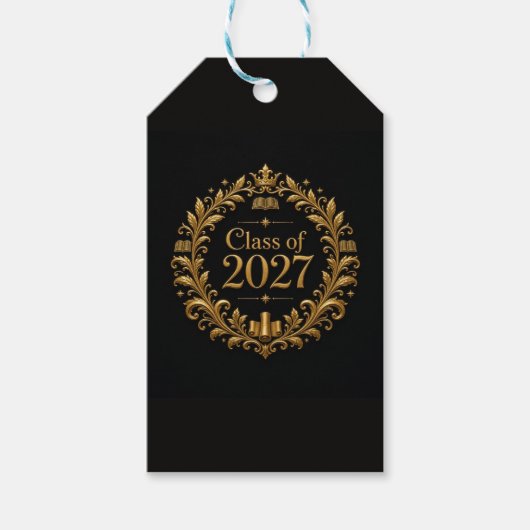 Klas van 2027 cadeaulabel (Voorkant)