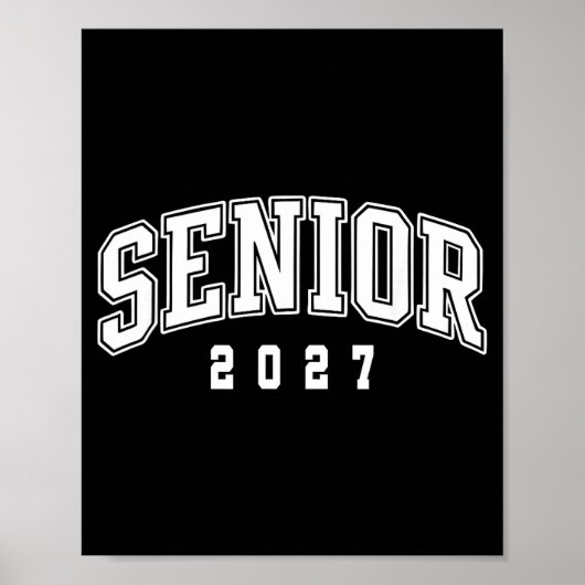 Klas van 2027 eindexamenjaar universiteit school a poster (Voorkant)