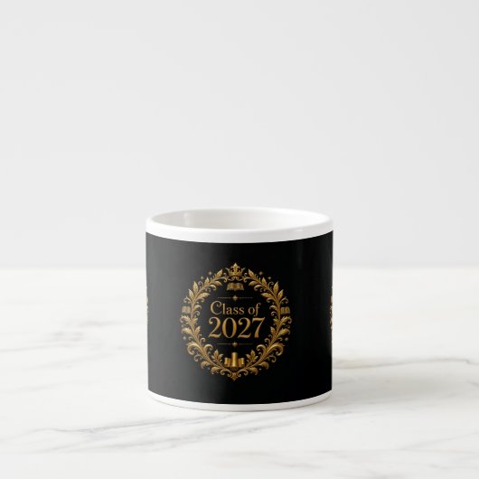 Klas van 2027 espresso kop (Voorkant)