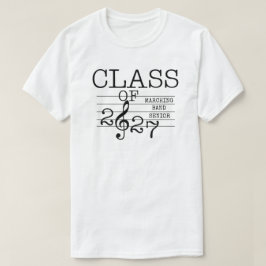 Klas van 2027 Marching Band Senior T-shirt
