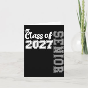 Klas van 2027 senior 2027 terug naar school afstud kaart