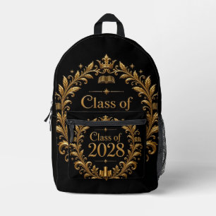 Klas van 2028 bedrukte rugzak