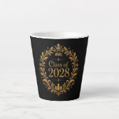 Klas van 2028 latte mok (Voorkant)