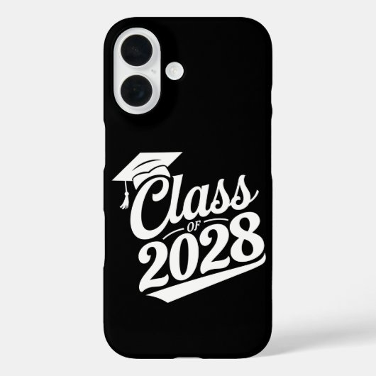 Klas van 2028 Trots Afgestudeerde Afstuderen Case-Mate iPhone Case (Achterkant)