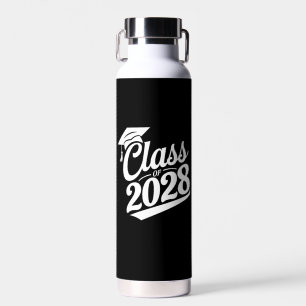 Klas van 2028 Trots Afgestudeerde Afstuderen Waterfles