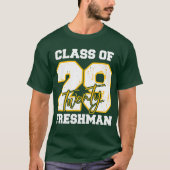 Klas van 2029 eerstejaars middelbare school terug t-shirt (Voorkant)