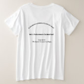 Klas van 2029 Plus T-shirt | Aangepaste Afstudeer (Design achterkant)