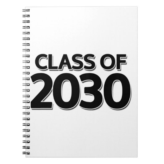 Klas van 2030 notitieboek (Voorkant)