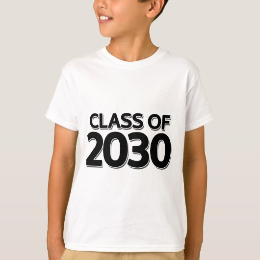 Klas van 2030 t-shirt (Voorkant)