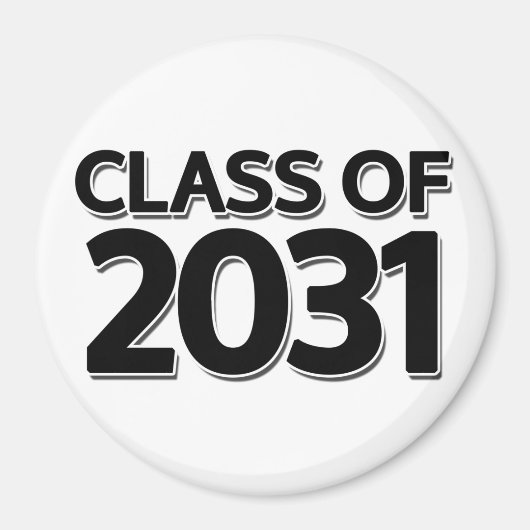 Klas van 2031 magneet (Voorkant)