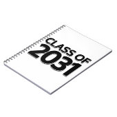 Klas van 2031 notitieboek (Linkerzijde)