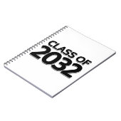Klas van 2032 notitieboek (Linkerzijde)
