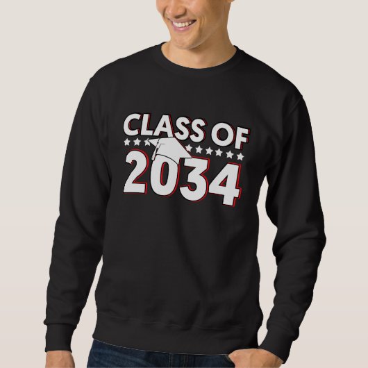 Klas van 2034 Afstudeerklas 2034 Afstuderen Trui (Voorkant)