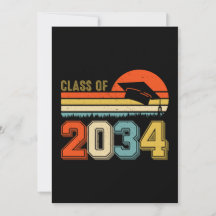 Klas van 2034 Groei Met Mij Pre-K Afgestudeerd Vin