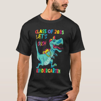 Klas Van 2035 Laten we de Kleuterklas Jongen Schoo T-shirt