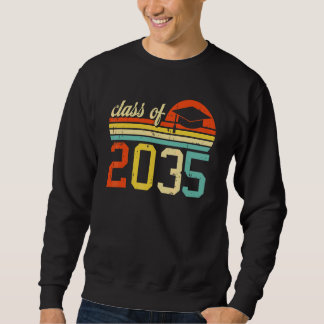 Klas van 2035 Retro Pre K Kleuterschool Pre School Trui
