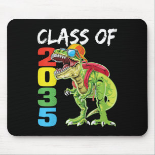Klas van 2035 T Rex Dinosaurus Eerste Dag Kleuters Muismat