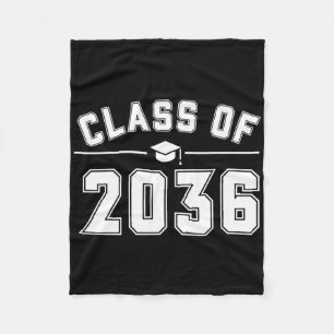 Klas van 2036 Groei Met Mij Eerste Dag Van School  Fleece Deken