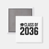 Klas Van 2036 Groei Met Mij Terug Naar School Magneet (Voorkant / Achterkant)