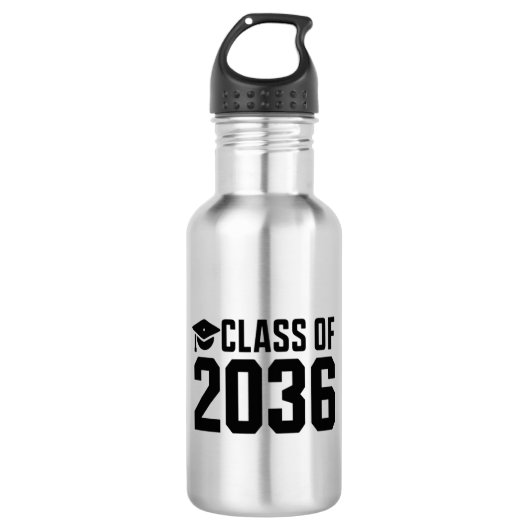 Klas Van 2036 Groei Met Mij Terug Naar School Waterfles (Voorkant)