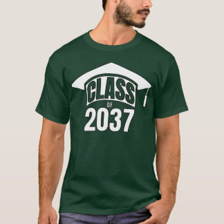 Klas van 2037 groeishirt school afstudeercadeau t-shirt