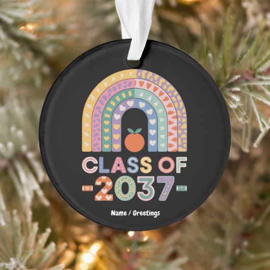 Klas van 2037 Kindergarten naar Afstuderen Gifts Ornament (Boom)