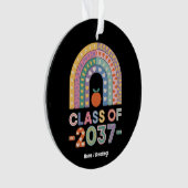 Klas van 2037 Kindergarten naar Afstuderen Gifts Ornament (voorkant)