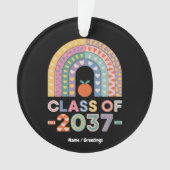 Klas van 2037 Kindergarten naar Afstuderen Gifts Ornament (voorkant)