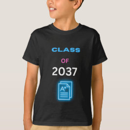 Klas van 2037 rapportkoord t-shirt