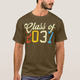 Klas van 2037 Retro PreK Kleuterschool Preschool S T-shirt