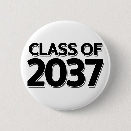 Klas van 2037 ronde button 5,7 cm (Voorkant)