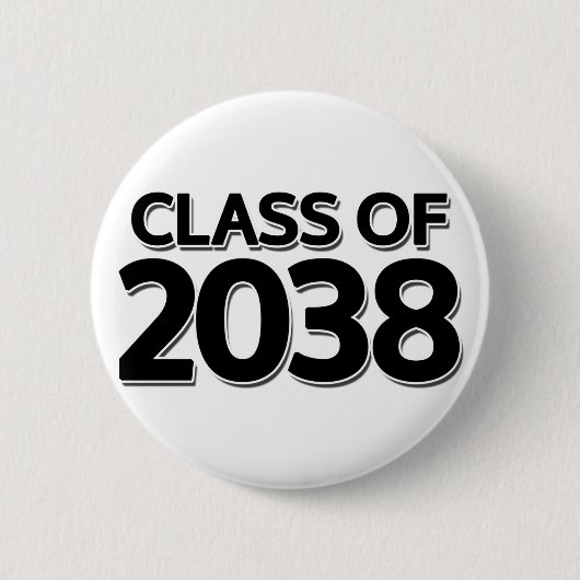 Klas van 2038 ronde button 5,7 cm (Voorkant)
