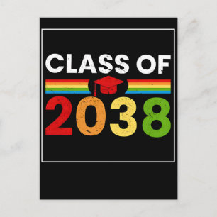 Klas van 2038 Terug naar school citaat Feestdagenkaart