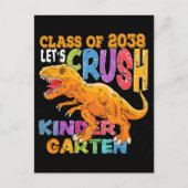 Klas van 2038 terug naar school feestdagenkaart (Voorkant)