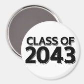 Klas van 2043 magneet (Voorkant / Achterkant)