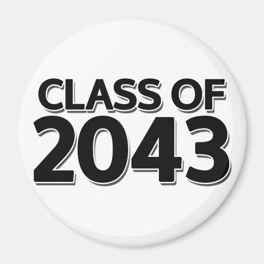 Klas van 2043 magneet (Voorkant)