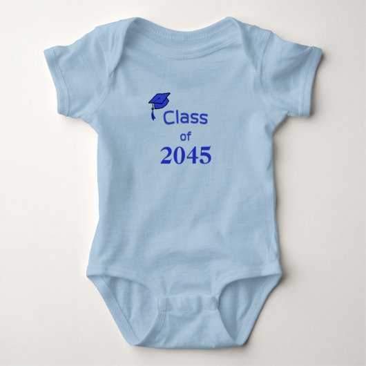 Klas van 2045 Aangepast Jaar Romper (Voorkant)