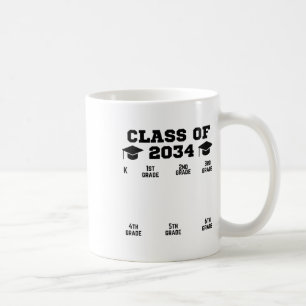 Klas van 20&#; Schooljaar Groei Met Mij K-12 Hand Koffiemok