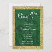 Klas van 20XX Afstudeerfeest Elke kleur goud Kaart (Voorkant)