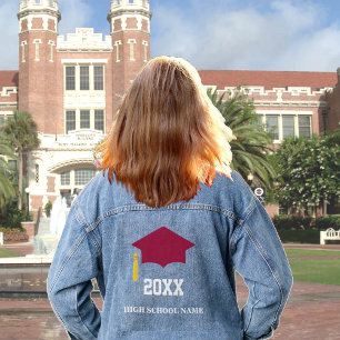 Klas van 20XX afstuderen Denim Jacket