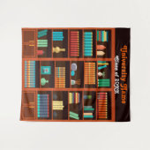 Klas van 20XX Universiteitsbibliotheek Foto Achter Wandkleed (Voorkant (horizontaal))