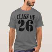 Klas van 25 Afstudeerklas 2025 T-shirt (Voorkant)